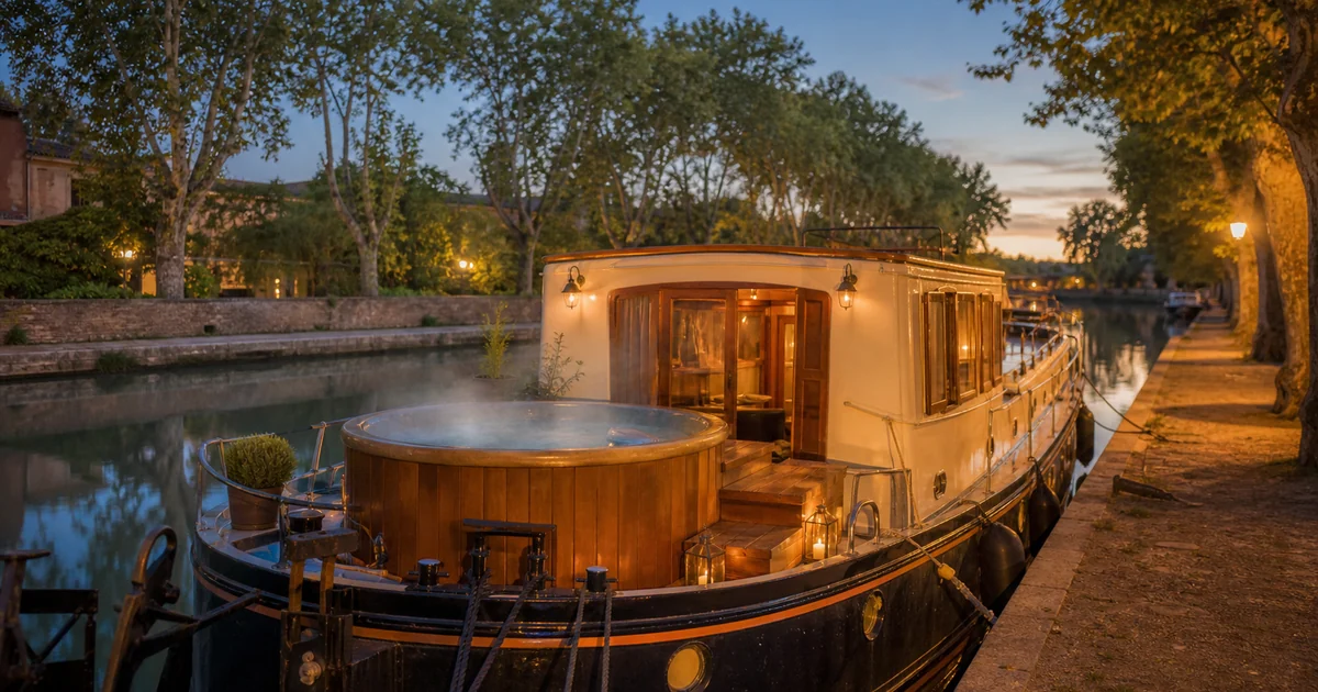 Illustration du guide Top 5 des bateaux avec jacuzzi en Occitanie