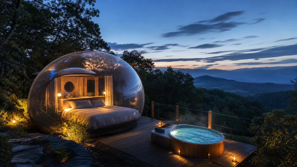 Top 10 des bulles avec spa ou jacuzzi privatif en France