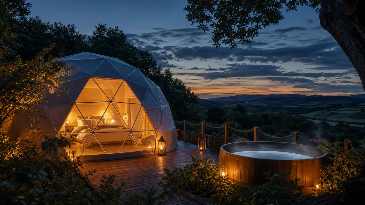 Top 10 des dômes avec spa ou jacuzzi privatif en France