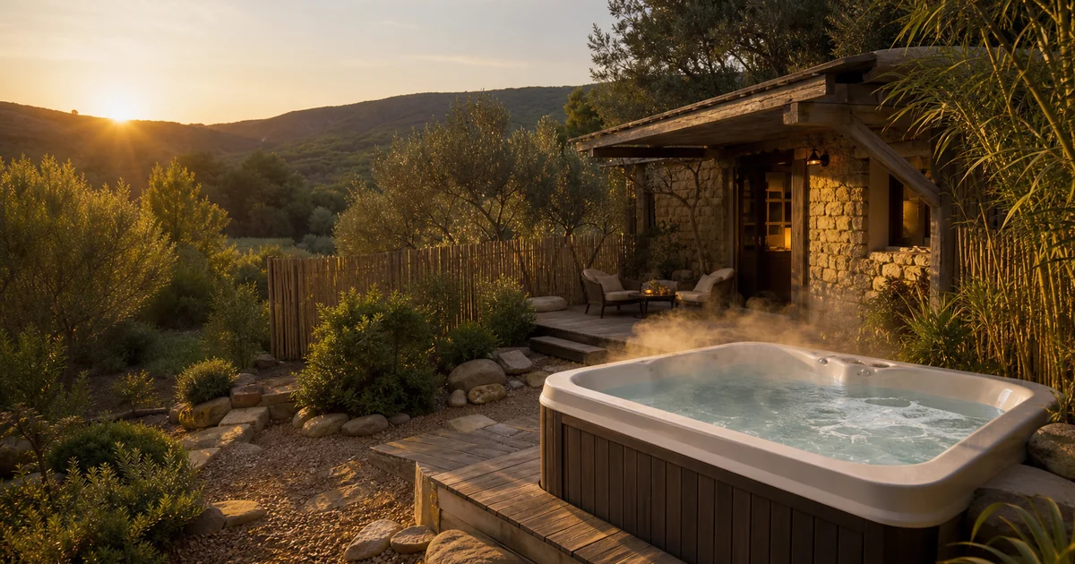 Illustration du guide Top 5 des gîtes insolites avec spa ou jacuzzi en Provence-Alpes-Côte d’Azur