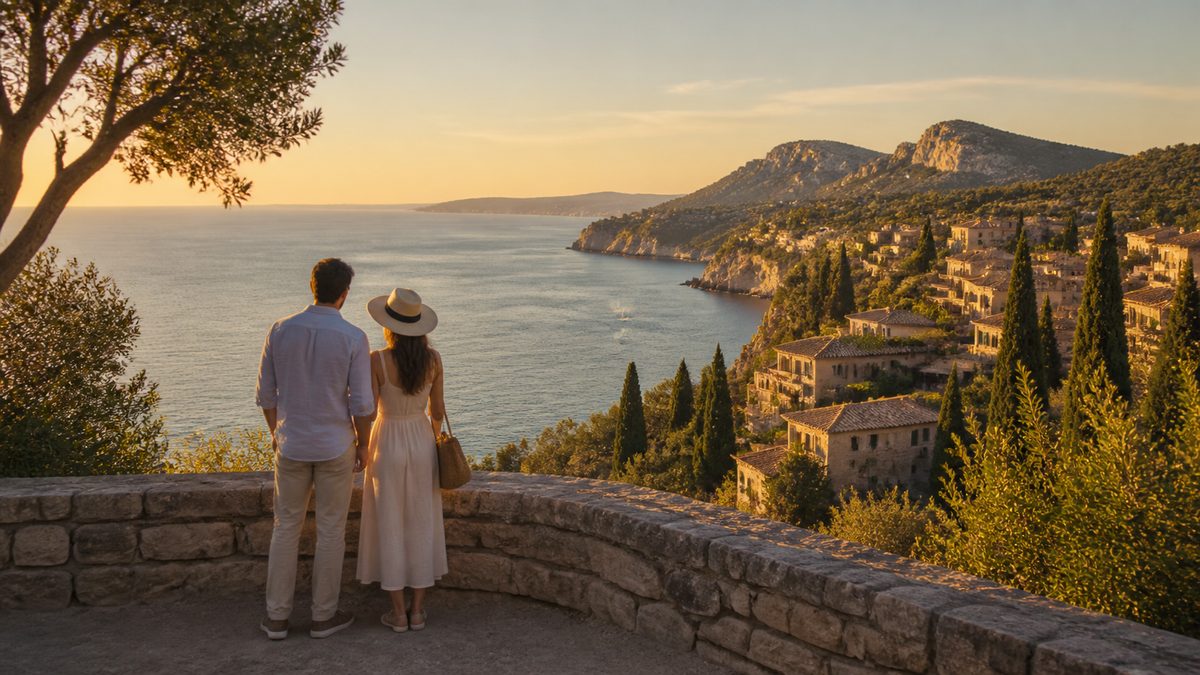 Illustration du guide Top 10 des lieux à visiter en amoureux en Provence-Alpes-Côte d'Azur