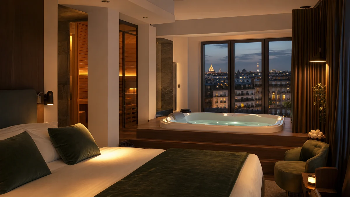 Illustration du guide Top 8 des loverooms avec spa ou jacuzzi en Île-de-France