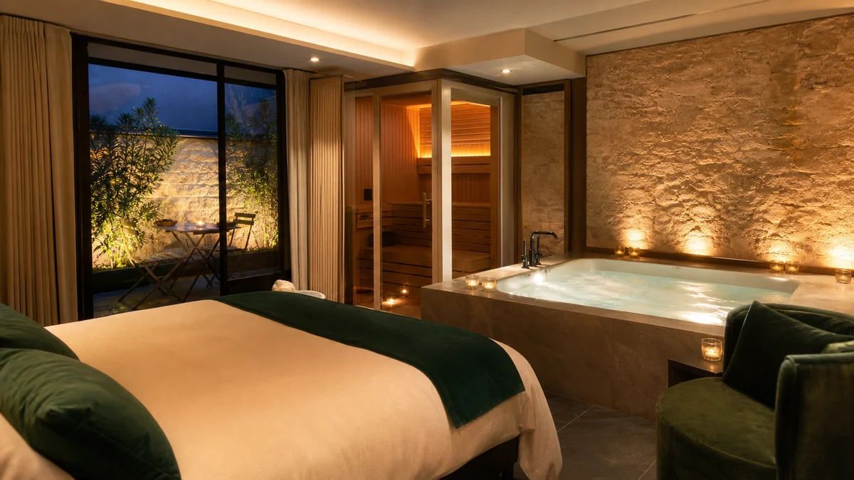 Top 15 des loverooms avec spa ou jacuzzi privatif en France