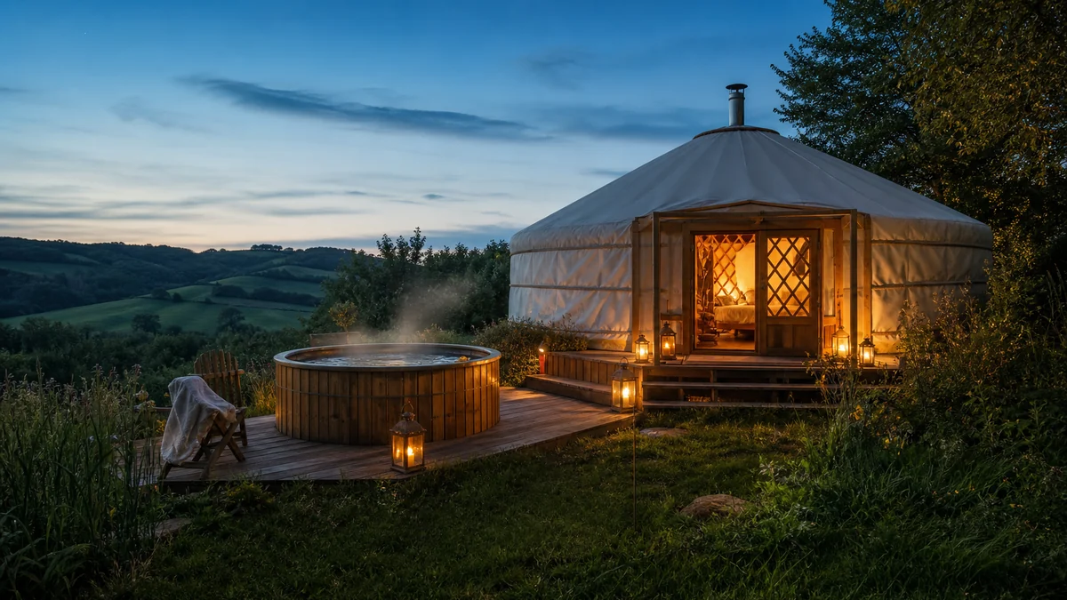 Illustration du guide Top 10 des yourtes avec spa ou jacuzzi en France