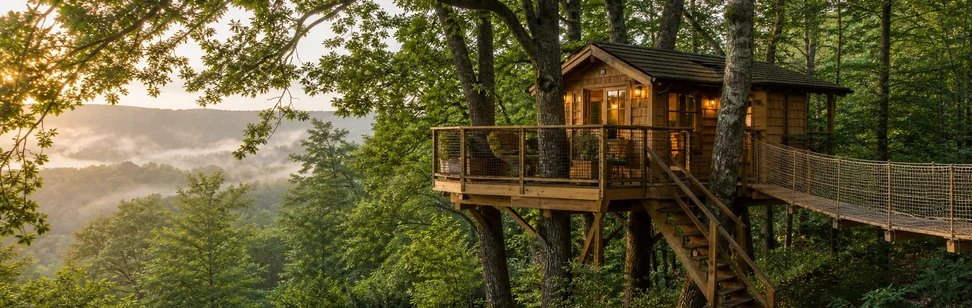 Quelle région choisir pour une cabane dans les arbres ?