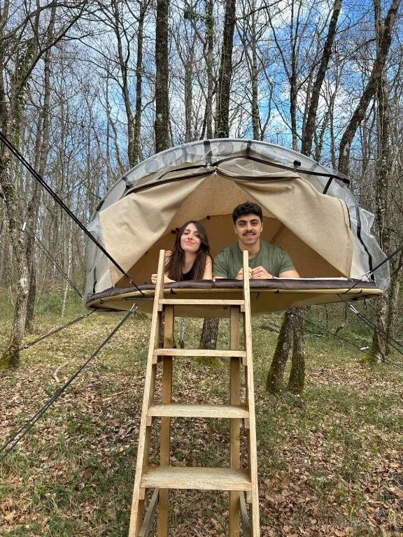 Bulle perchée, bulle avec espace bien-être en Occitanie