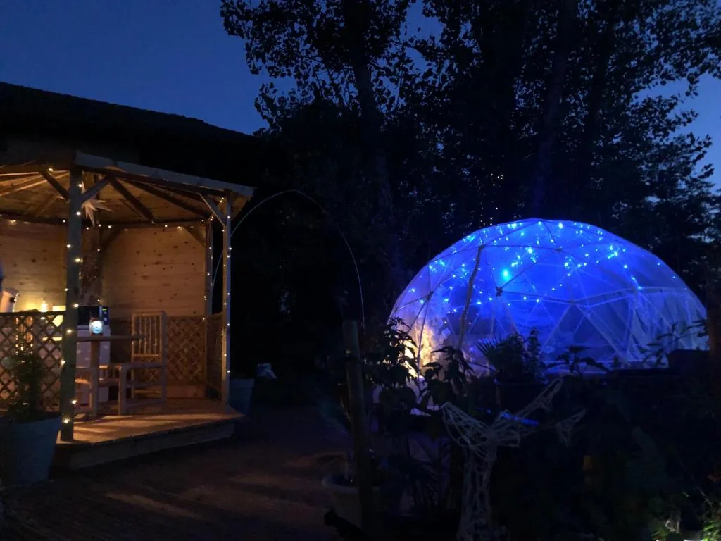 L'Arche Enchantée, bulle avec espace bien-être en Occitanie