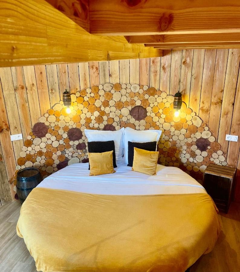 Cabane tonneau avec bain nordique privatif en Vendée