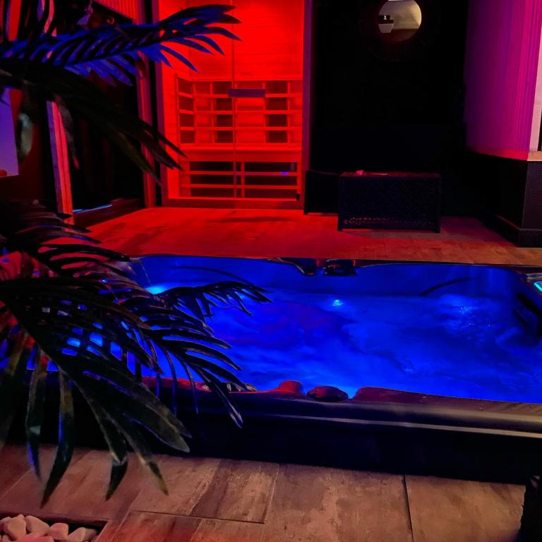 La suite Grenoble spa jacuzzi et sauna privatif à Isère, Auvergne-Rhône-Alpes