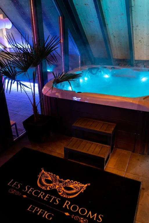 Les Secrets du Castel - Secret Room, loveroom avec espace bien-être dans le Grand Est