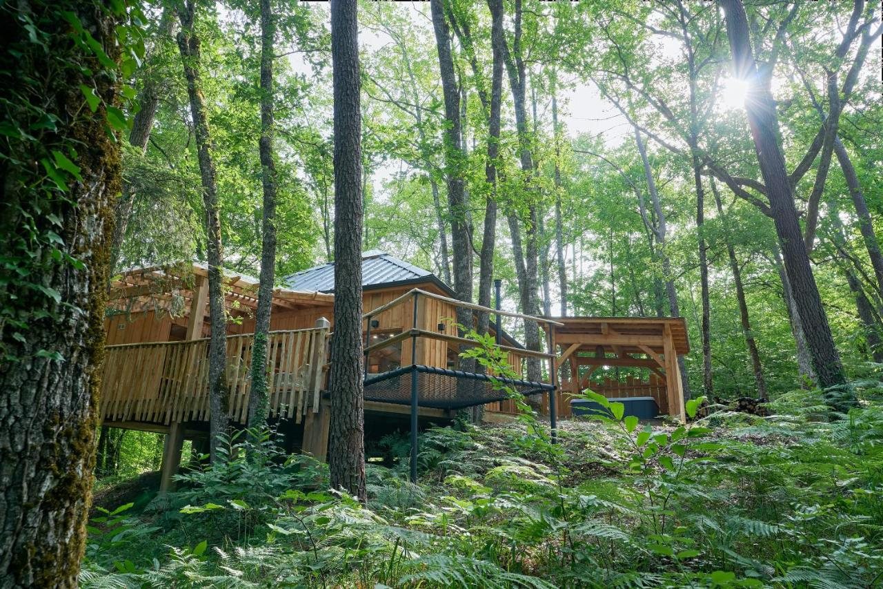 Cabane spa Nid en O dans le Lot