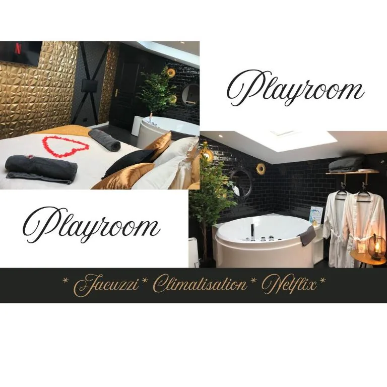 Playroom et Nuit Insolite, loveroom avec espace bien-être en Nouvelle-Aquitaine