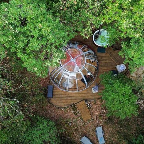 Bulle A la bulle étoile 82 dans le Tarn-et-Garonne avec terrasse