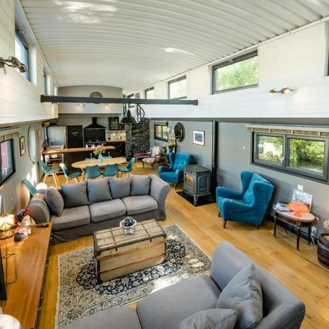Bateau Ainos Louanges - Bail Partner dans l’Yonne avec terrasse