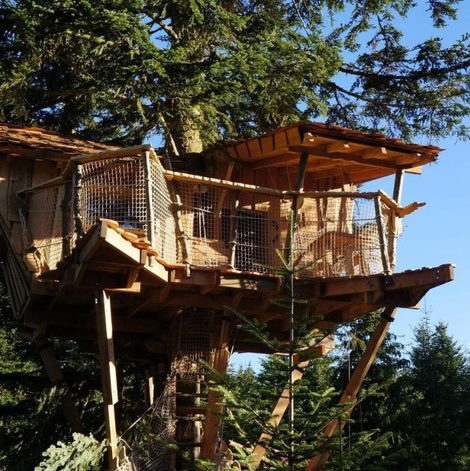 Cabane dans les arbres Cabanes des Volcans dans le Puy-de-Dôme