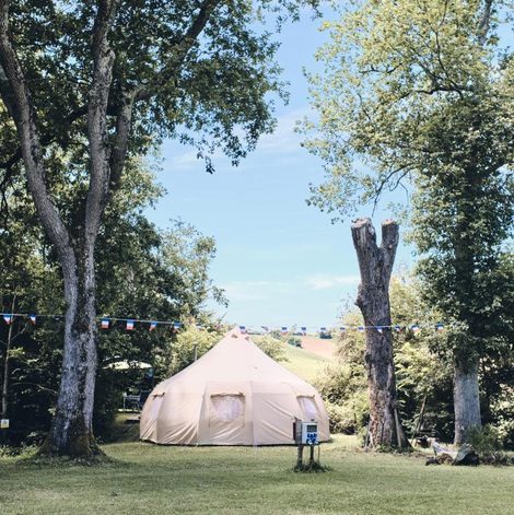 Tente Camping d'artagnan dans le Gers avec piscine