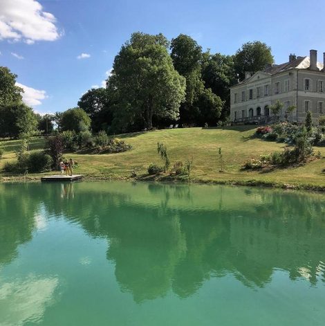 Château de Preuil dans le Cher avec piscine
