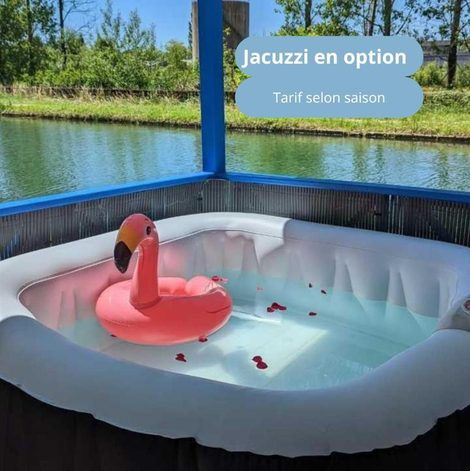 Cabane sur l'eau Cottage flottant Premium Jacuzzi privé en supplément en Côte-d’Or
