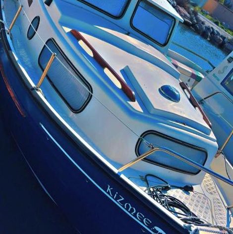 Bateau Docked boat dans les Pyrénées-Orientales