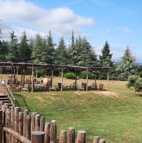 Tente Domaine de la Vitarelle Glamping dans l’Aude avec piscine