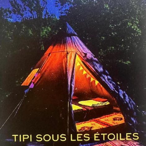 Tipi Evasion étoilée dans les Alpes-Maritimes avec terrasse