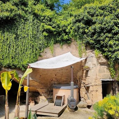 Maison troglodyte Évasion Troglodyte insolite spa et nature en Maine-et-Loire