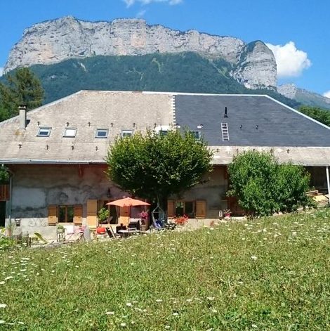 Séjour à la ferme Ferme familiale chez Lili en Haute-Savoie avec terrasse
