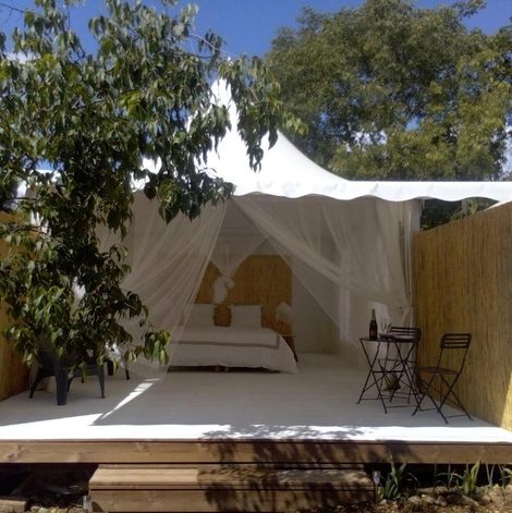 Tente Glamping at Séraphin's dans le Gard avec piscine