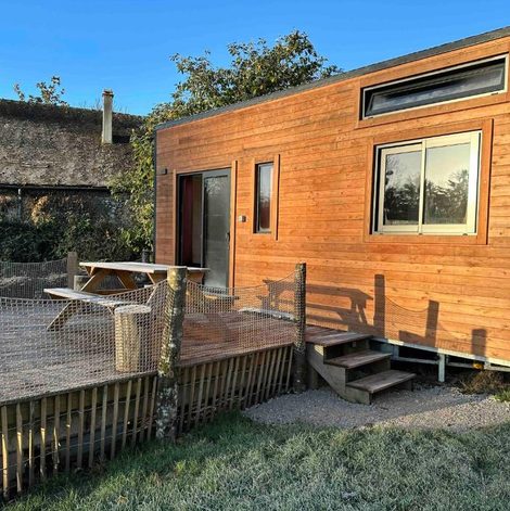 Tiny house Joy Tiny House Perche dans l’Orne avec terrasse