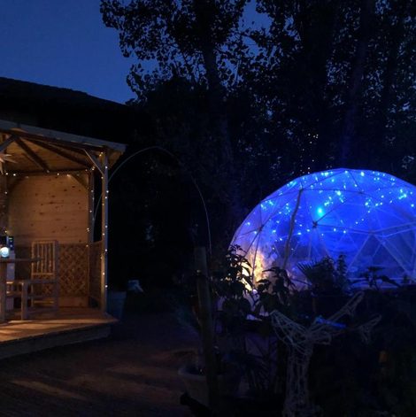 Bulle L'Arche Enchantée dans le Tarn-et-Garonne avec terrasse