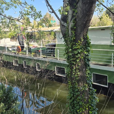 Bateau L'Arlésienne dans les Bouches-du-Rhône avec piscine