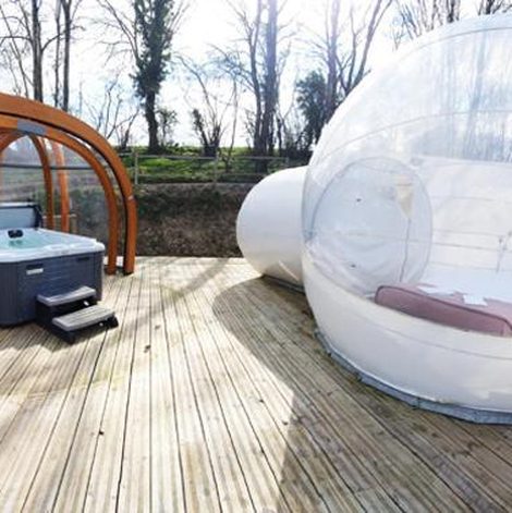 Bulle La bulle étoilée dans le Calvados