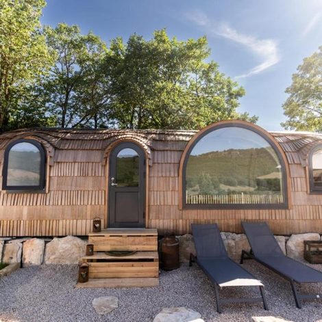Gîte insolite La Cachottiere dans l’Aveyron avec sauna