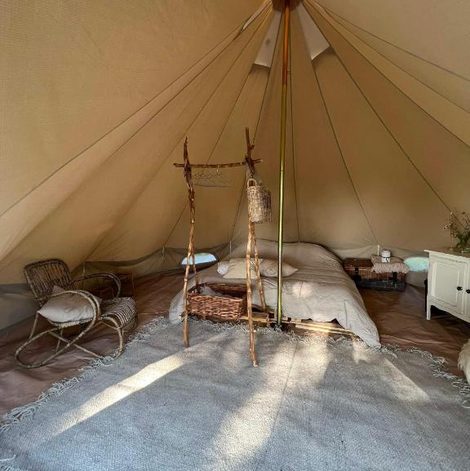Tente Le Brasseur Logements - Tents dans l’Allier avec piscine