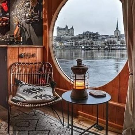 Bateau Le Martin Pêcheur Luxurious Ecolodge Boat en Maine-et-Loire avec vue dégagée