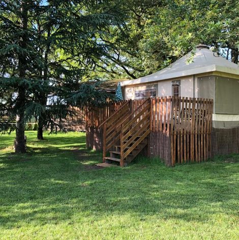 Tente Les lodges de phanou Tente lodge dans l’Indre avec piscine