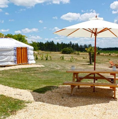 Yourte Les Yourtes d'Agnac dans le Lot-et-Garonne