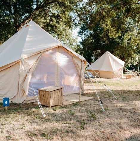 Tente Lodg'ing Nature Camp Anjou en Maine-et-Loire