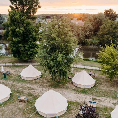 Tente Lodg'ing Nature Camp Châteaux de la Loire dans le Loir-et-Cher