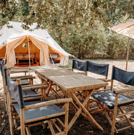 Tente Lodg'ing Nature Camp Dordogne dans le Lot