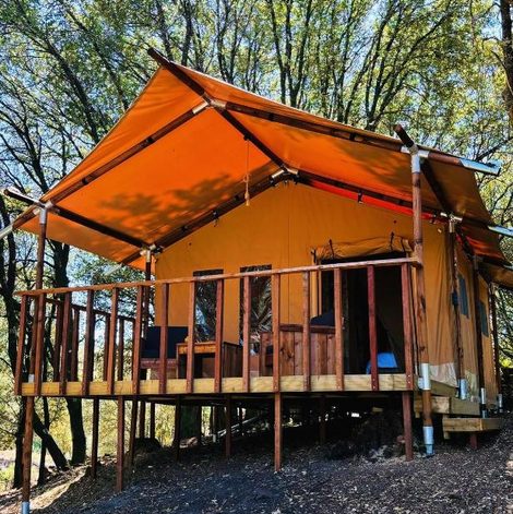 Tente Lodge A NASSA en Corse-du-Sud avec terrasse