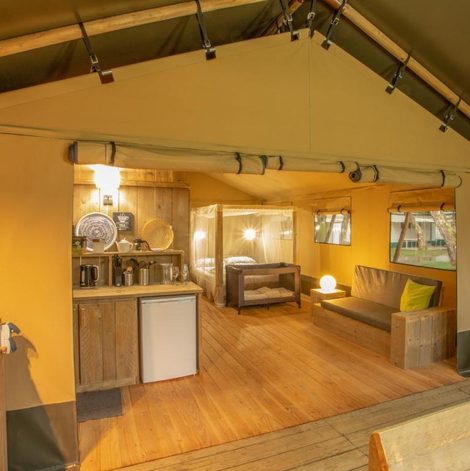 Tente Lodge Holidays - Les 3 Cantons dans le Tarn-et-Garonne avec piscine