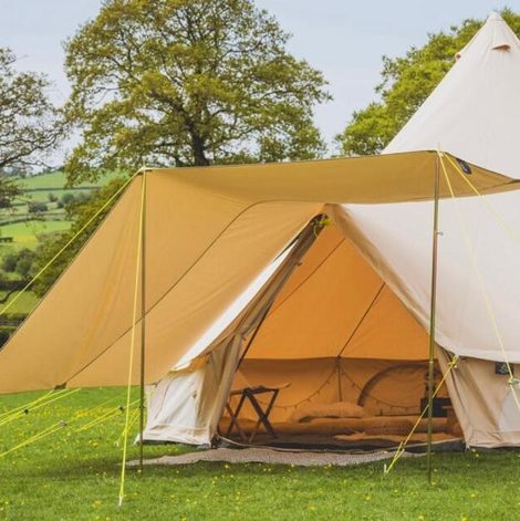 Tente Luxe tent met goed bed, prive sanitair en Dordogne avec terrasse