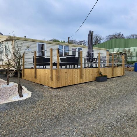Séjour à la ferme Mobil Home à la ferme dans la Manche avec spa privatif