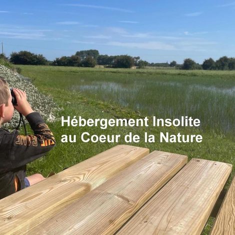 Tente Nature en Somme dans la Somme avec terrasse