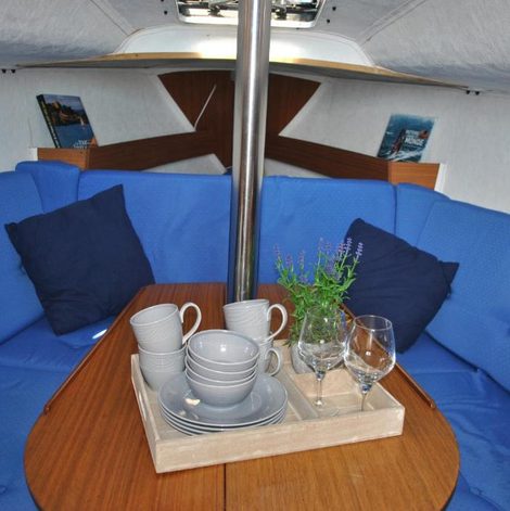 Bateau Nuit sur un voilier dans la Meuse avec terrasse