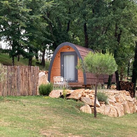 Pod Nature 2 en Charente avec terrasse