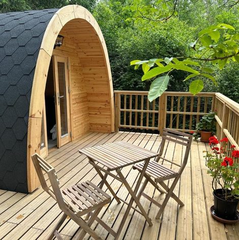 Pod sur pilotis dans le Loir-et-Cher avec terrasse