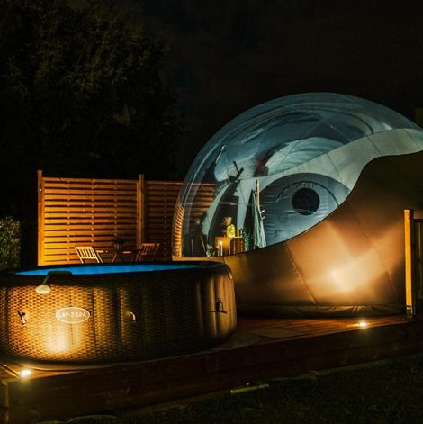Bulle Reves2bulles dans les Pyrénées-Atlantiques avec piscine