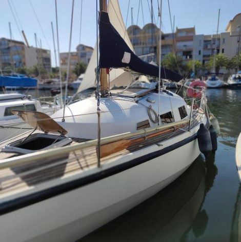 Bateau StH dans l’Aude avec terrasse
